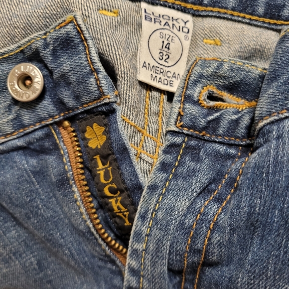 Lucky Brand Womens Sweet and Low Distressed Bootcut 14 31 - Picture 5 of 16